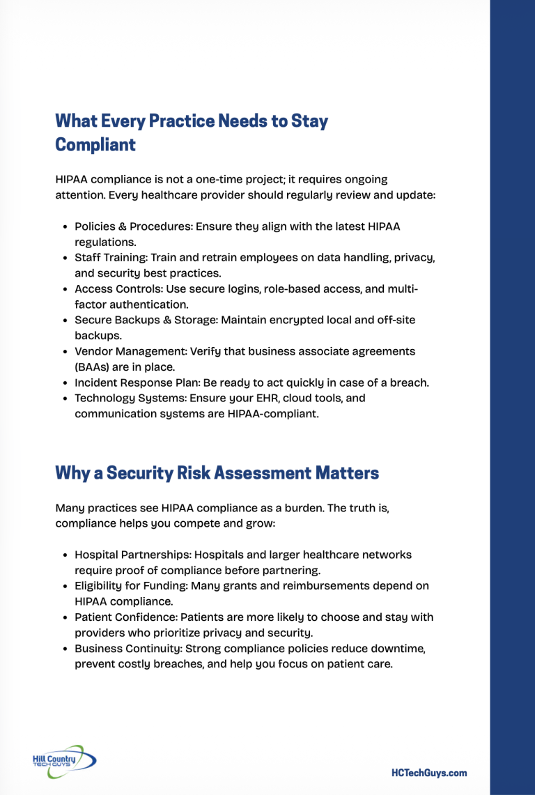 HCTG HIPAA Whitepaper Page 3 Preview